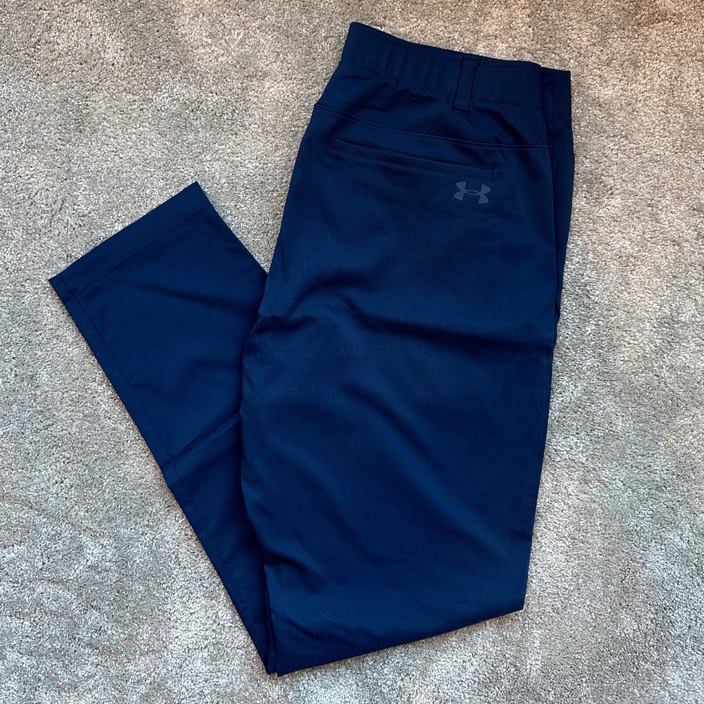 Men's Under Amour Lightweight Dress / Golf Pants Size 36 / 32